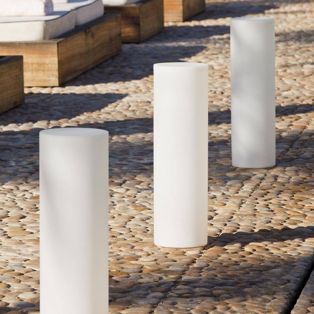 S.Luce LED Außen-Dekolampe Tower 70cm Akkubetrieb mit App-Steuerung im Angebot