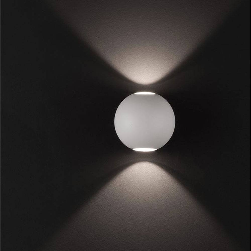 S.Luce Nova Luce Zari Mini Wandleuchte Lichtstrahlen IP54 Auslauf