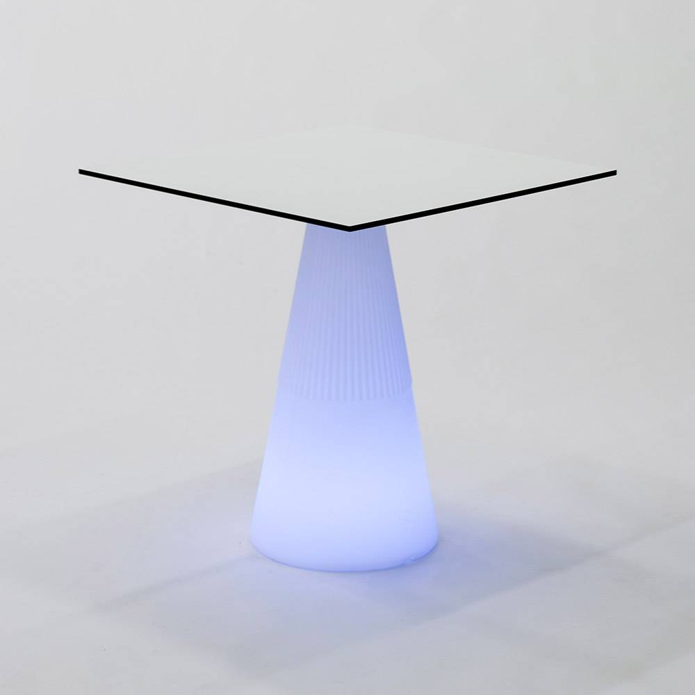 S.Luce LED beleuchteter Solar-Tisch Itaca mit Akku und Fernbedienung im Angebot