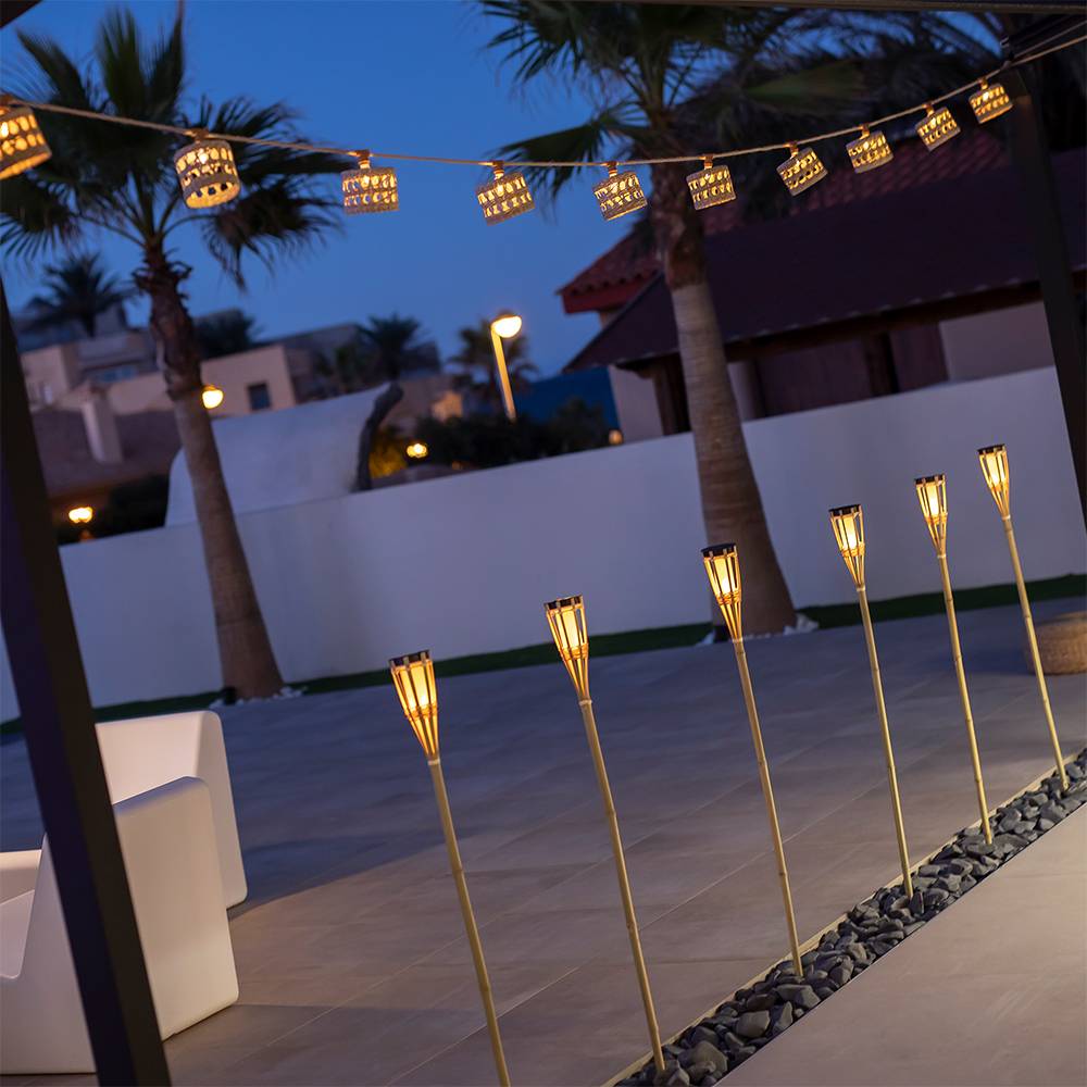 S.Luce Alba LED Biergarten Boho Lichterkette IP44 Angebote