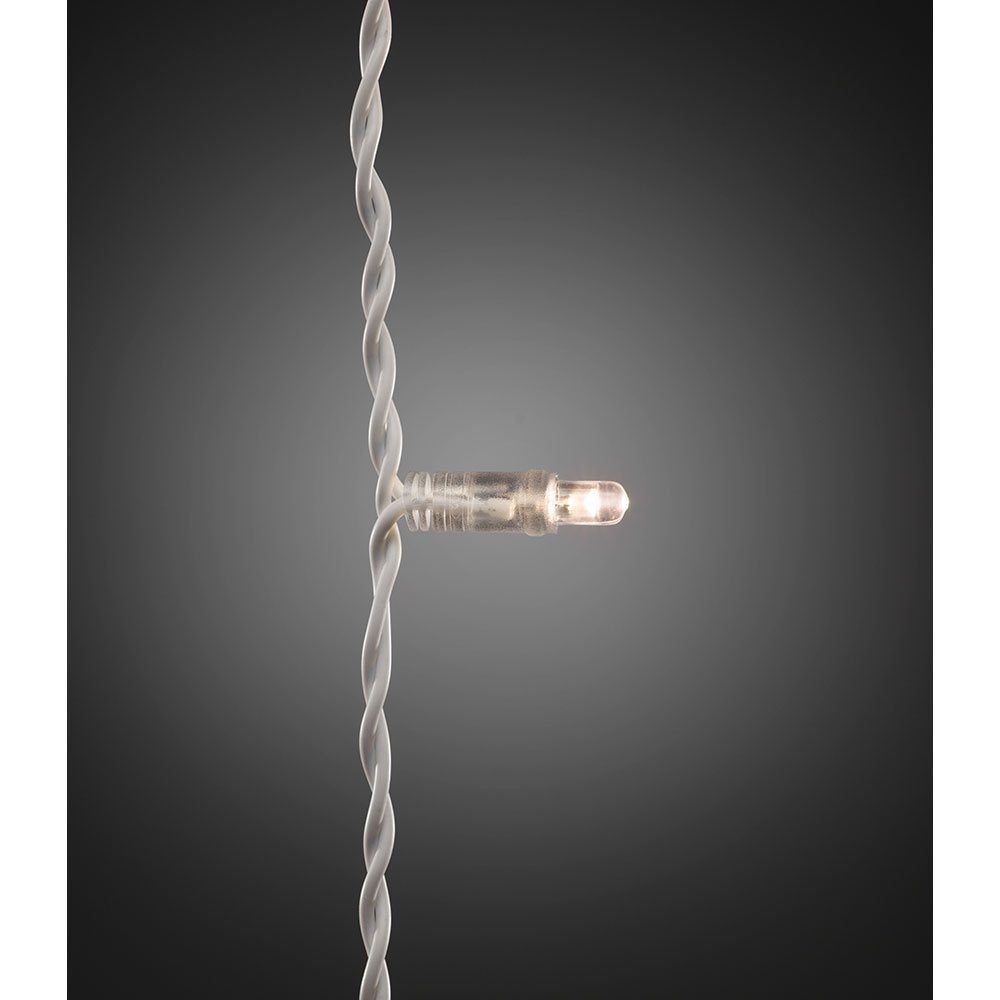S.Luce Maxi LED System Erweiterung Lichtervorhang 104 Dioden Warmweiß IP44 im Angebot