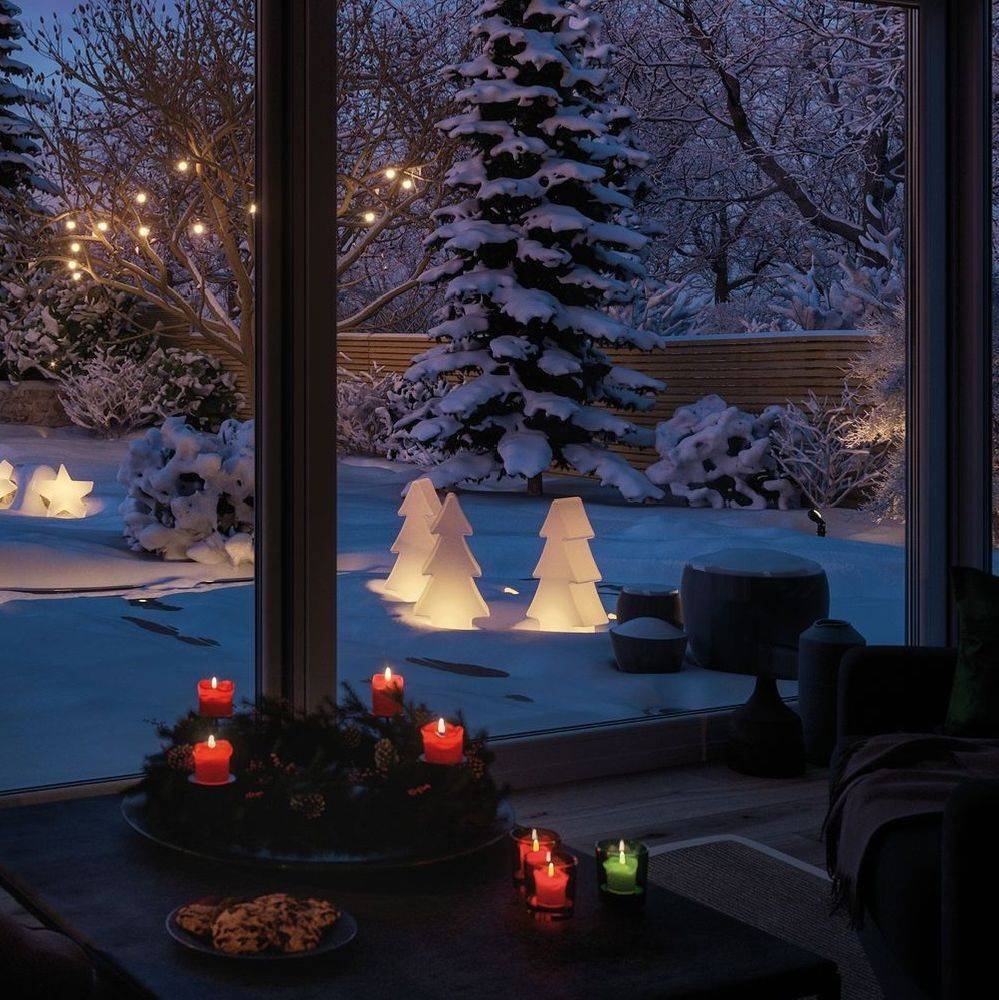 S.Luce LED Plug & Shine Lichtobjekt Baum IP67 24V 3000K 260lm Tägliche Deals
