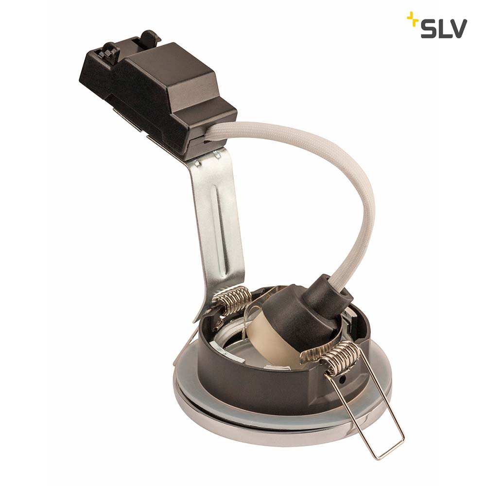 S.Luce SLV Dolix Out Einbaustrahler 230V IP65 Rund Chrom Online