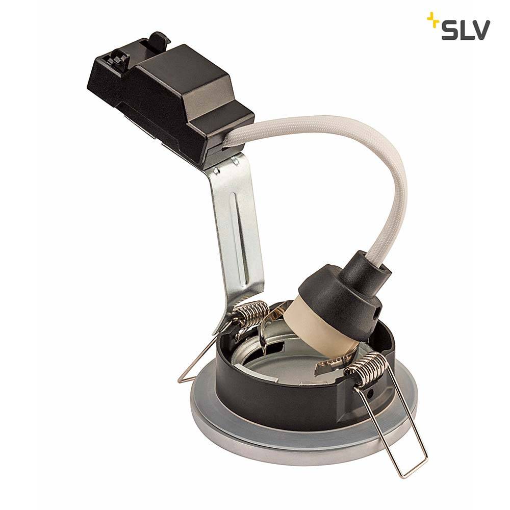 S.Luce SLV Dolix Out Einbaustrahler 230V IP65 Rund Chrom Matt Outlet