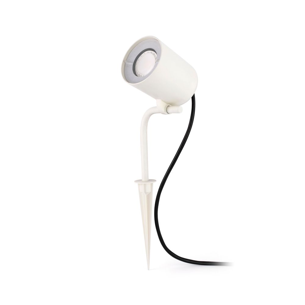 S.Luce Außenwandleuchte FLOW Spießstrahler GU10 Beige meerwasserfest im Angebot