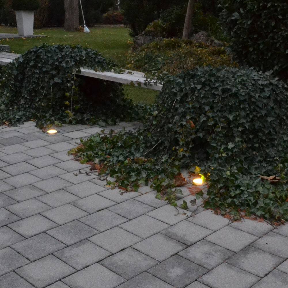 S.Luce Level Anthrazit Bodeneinbaustrahler rund IP54 Blitzverkäufe