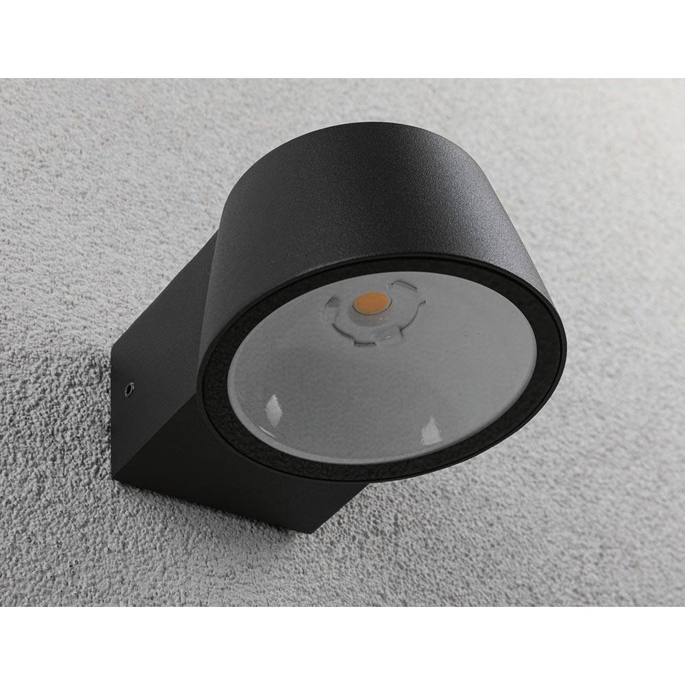 S.Luce LED Außen Wandleuchte Capea Anthrazit IP44 Outlet
