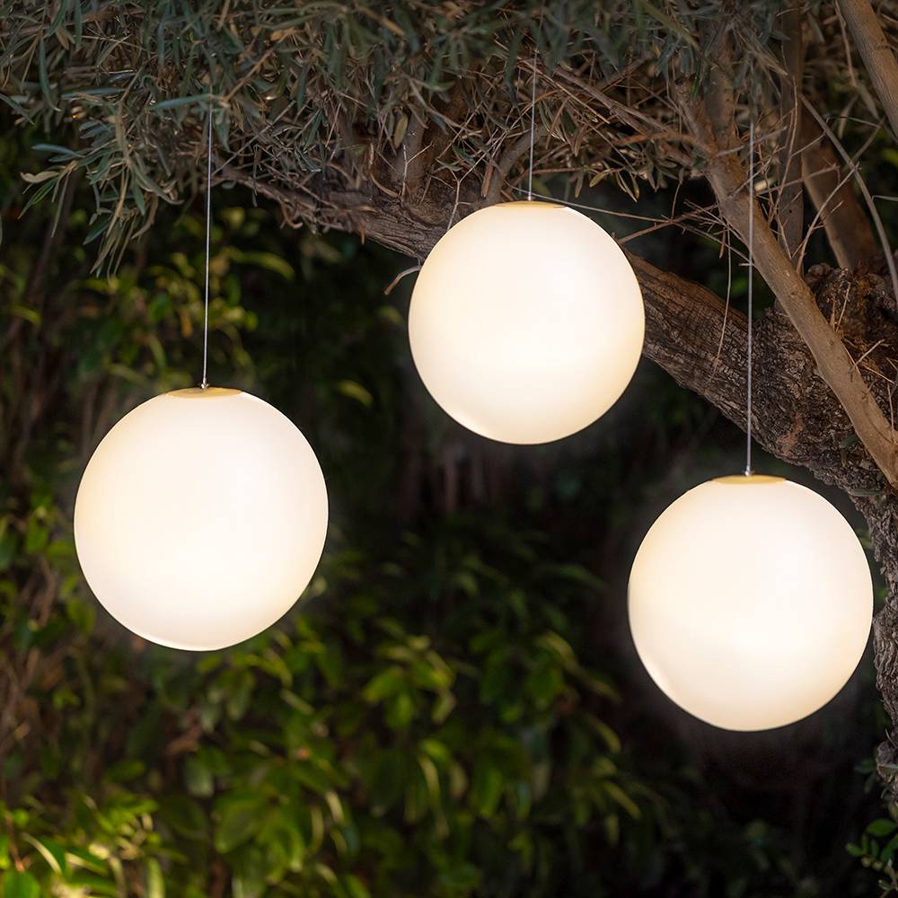 S.Luce Pianeta Steuerbare LED Akku-Hängelampe IP54 Auslauf