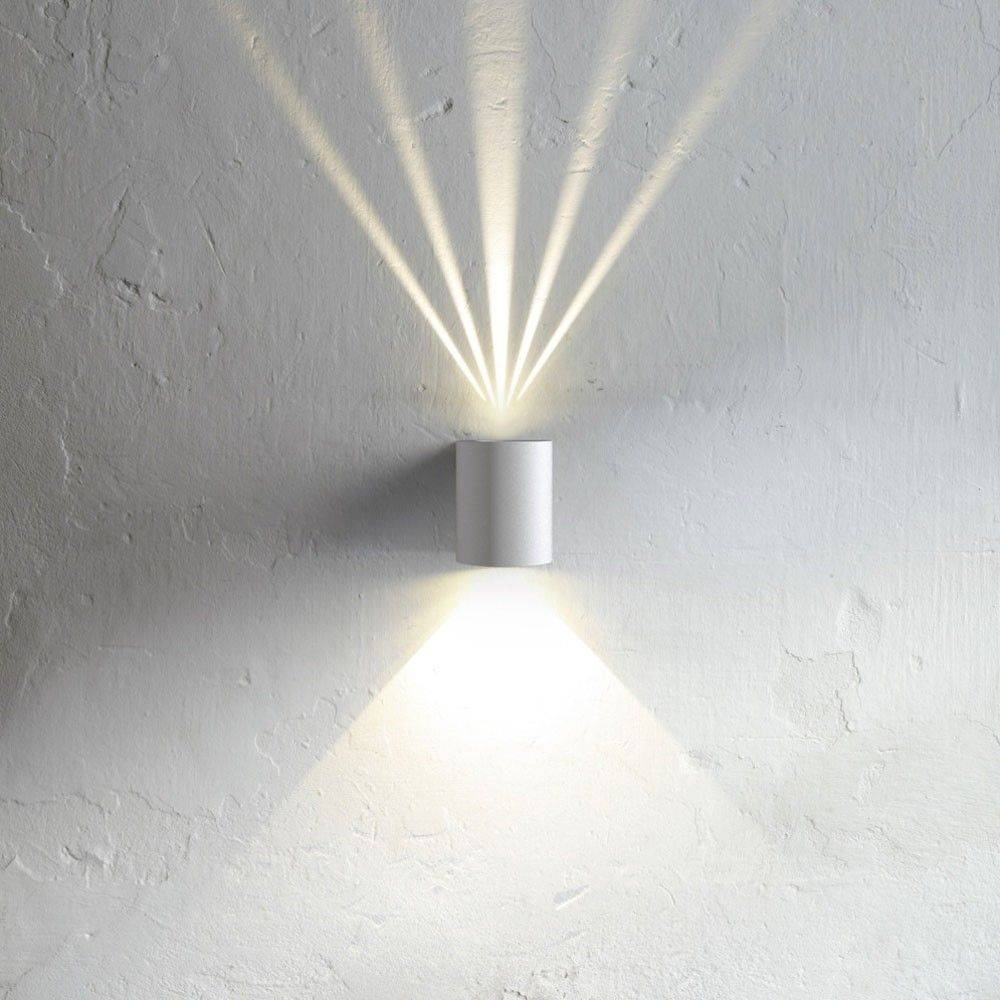 S.Luce Baleno LED-Wandleuchte für Außen und Innen Weiß Verkauf
