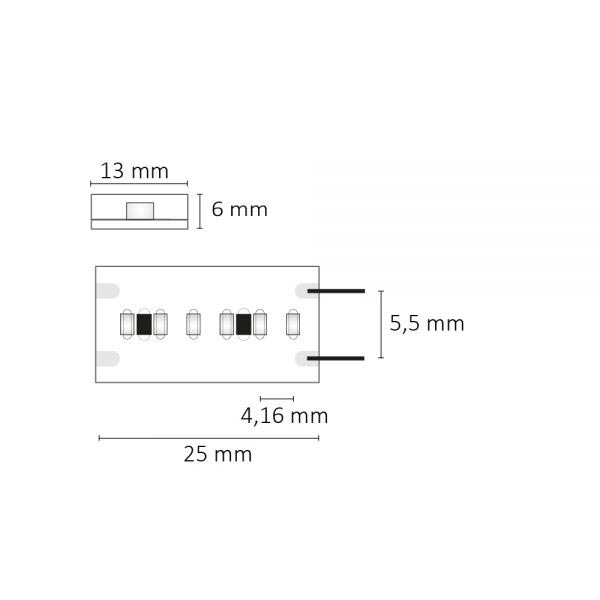 S.Luce LED Strip Aqua 5m opal 10W 24V IP67 Warmweiß Angebote