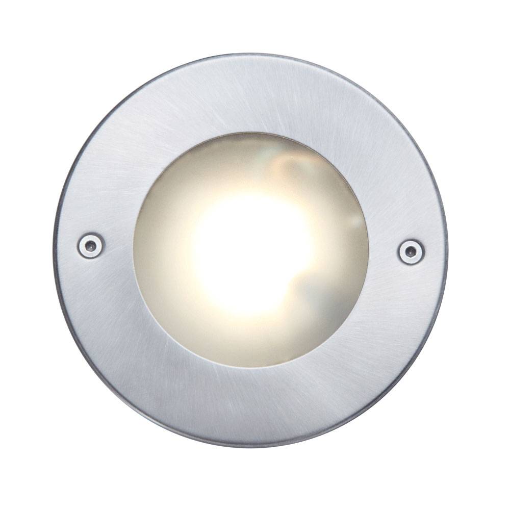 S.Luce Lutec Strata Edelstahl Bodeneinbaustrahler rund IP67 320lm Hotsell