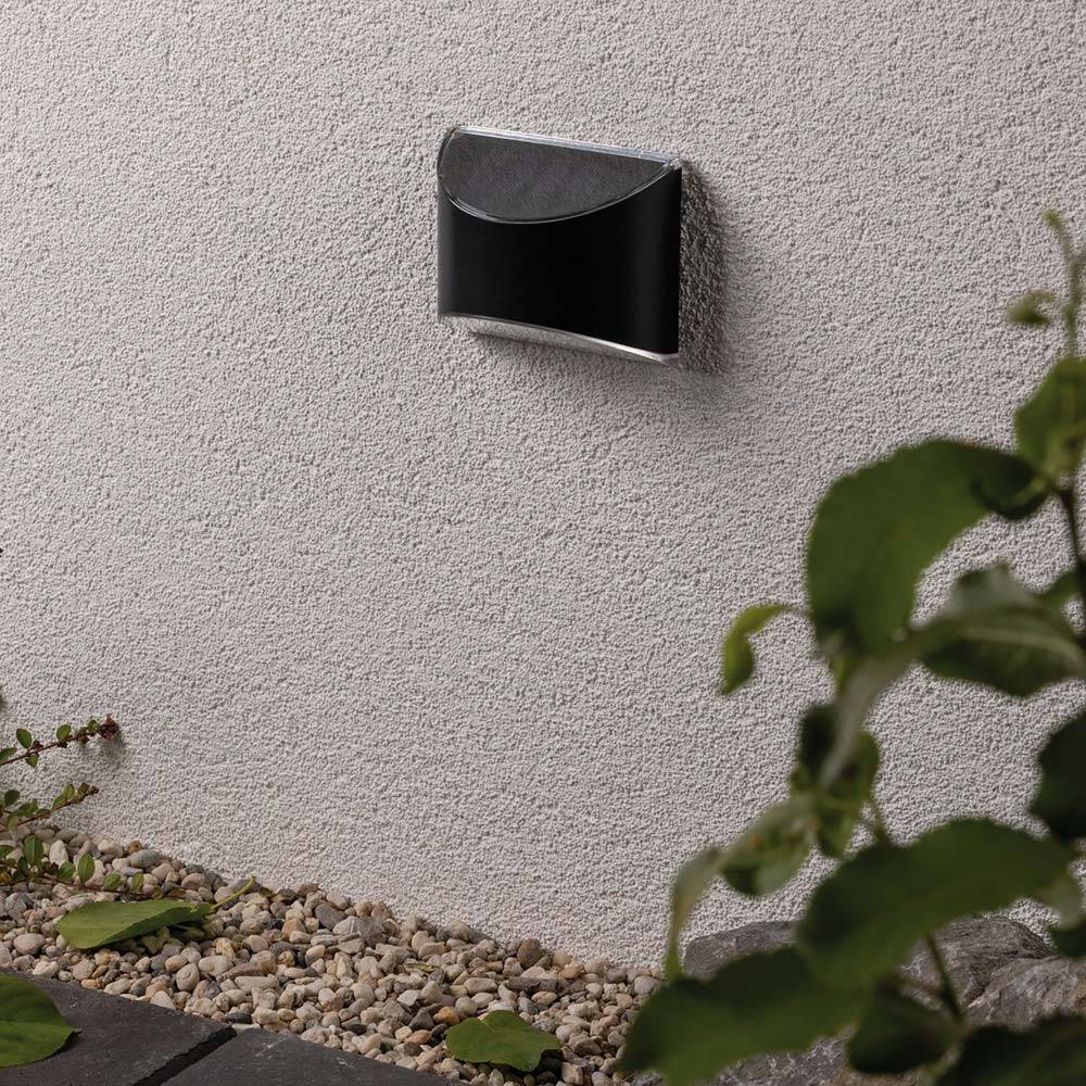 S.Luce LED Solar Wegeleuchte IP44 3000K Anthrazit im Angebot