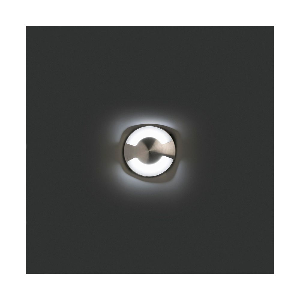 S.Luce LED Bodeneinbauleuchte KANE-2 IP67 Nickel-Matt Fabrikverkauf