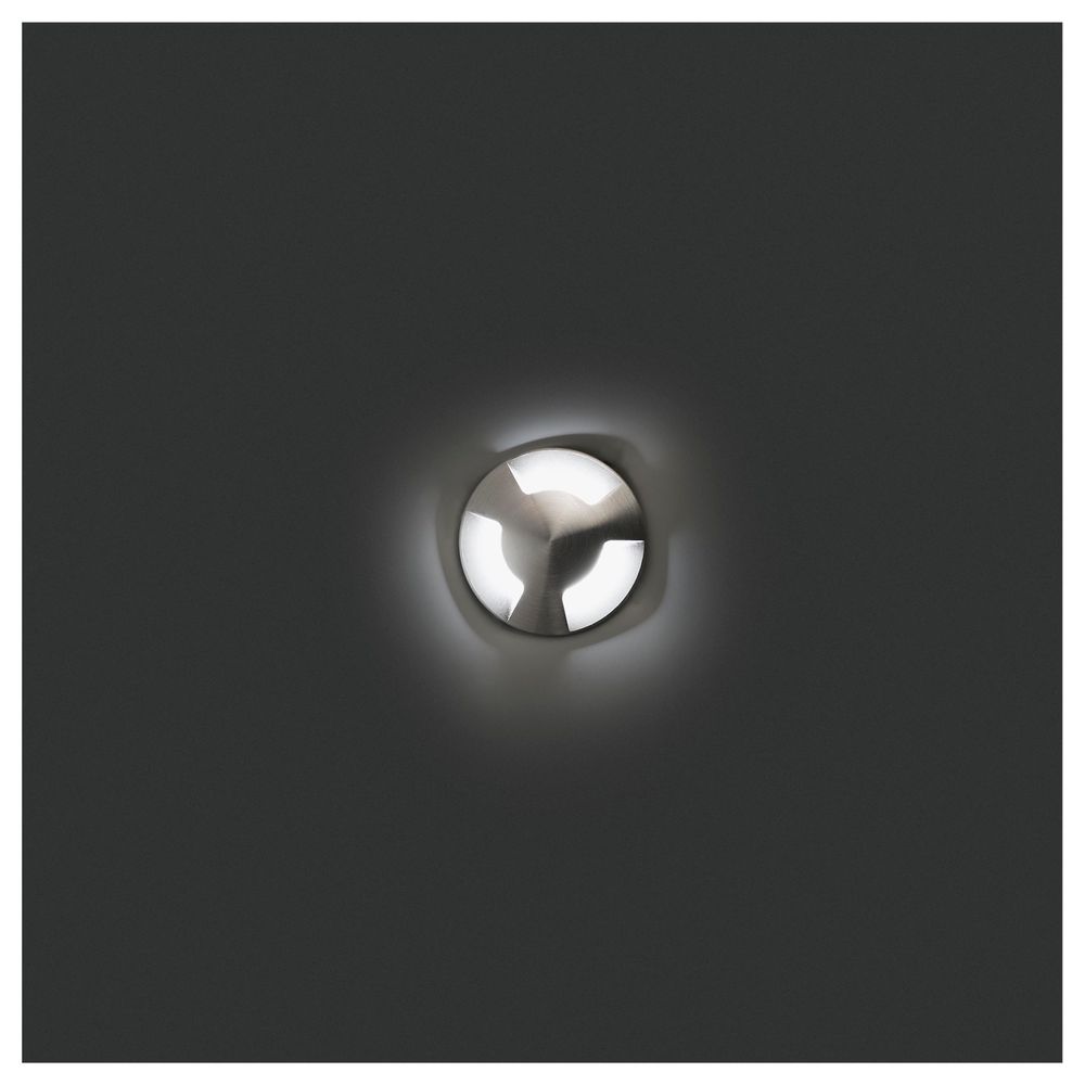 S.Luce LED Bodenleuchte KANE-3 IP67 Nickel-Matt Meist gekauft