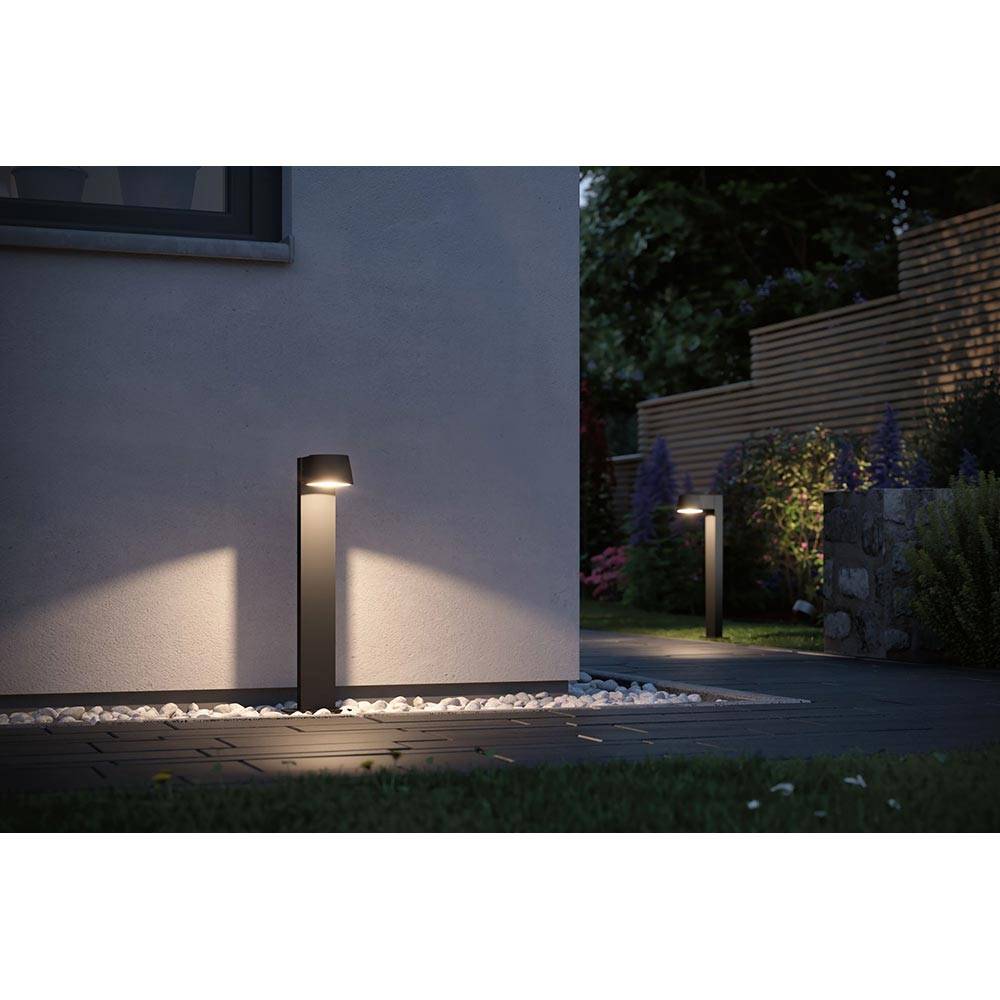 S.Luce LED Pollerleuchte Capea Anthrazit Aluminium Meist gekauft