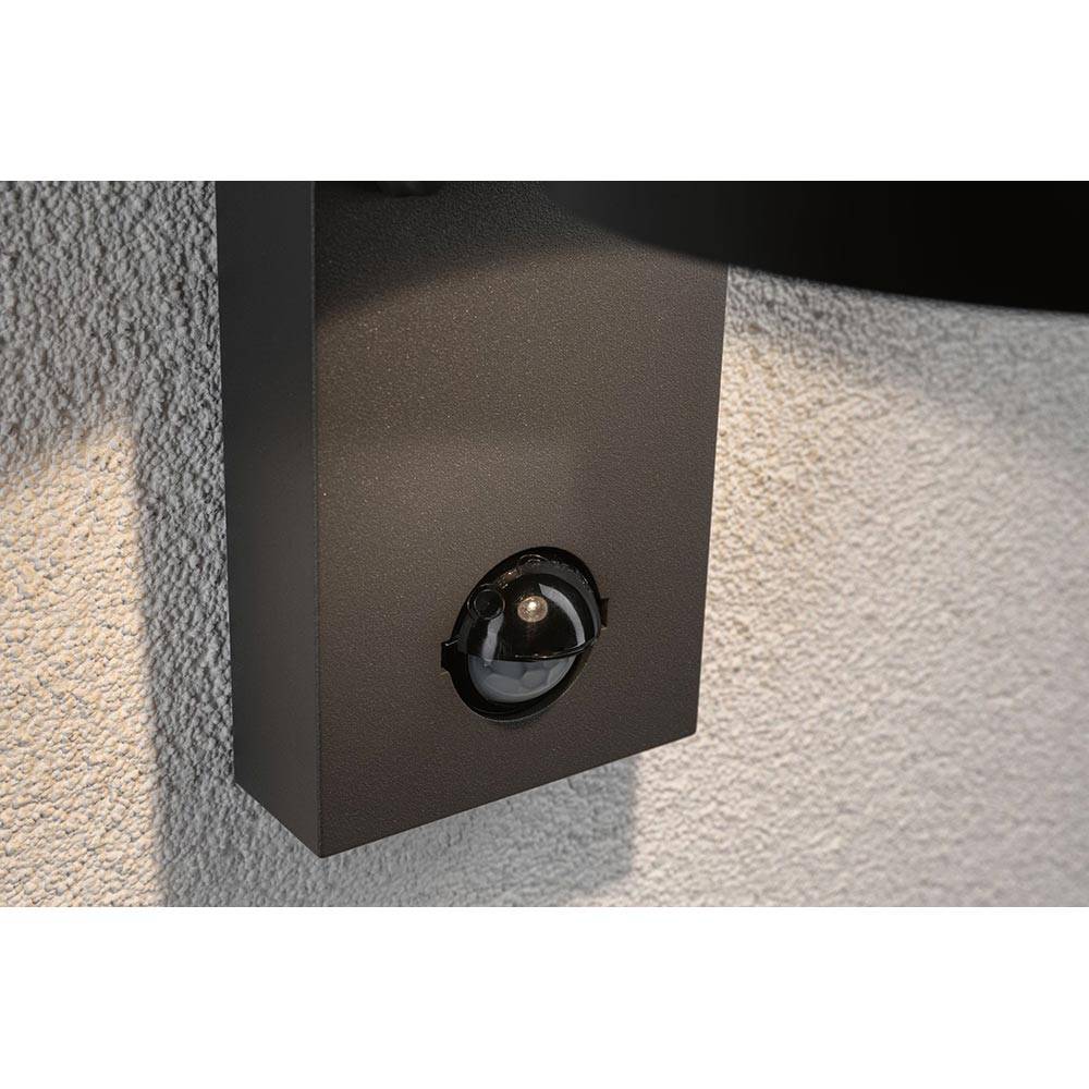 S.Luce LED Außen Wandleuchte Capea Anthrazit mit Bewegungssensor Outlet