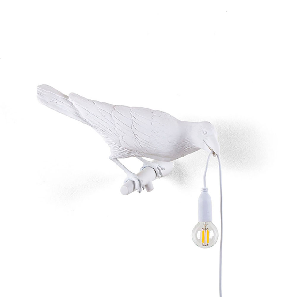 S.Luce Seletti Bird Outdoor Wandleuchte nach rechts Schauend IP44 Blitzverkäufe