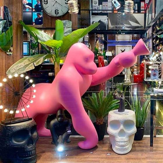 S.Luce Qeeboo Kong XL Bodenleuchte Gorilla Fabrikverkauf