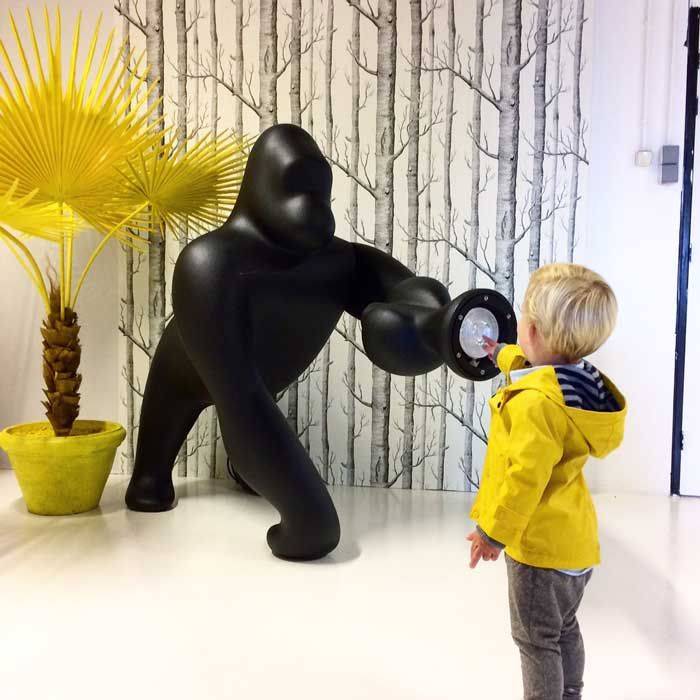 S.Luce Qeeboo Kong XL Bodenleuchte Gorilla Fabrikverkauf