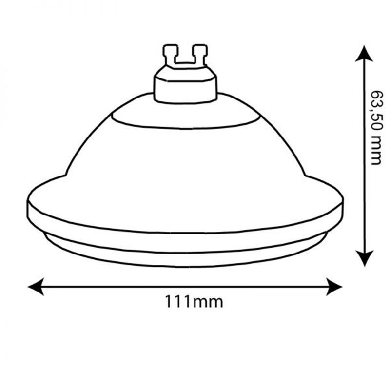 S.Luce GU10 ES111 HighPower LED Leuchtmittel 75° 1050lm 2700K Blitzverkäufe