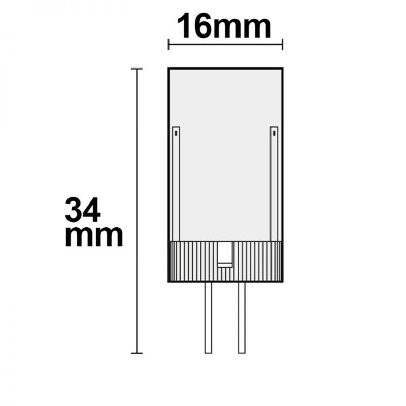 S.Luce G4 LED Stiftsockel Warmweiß 2700K 320lm 3W Hotsell