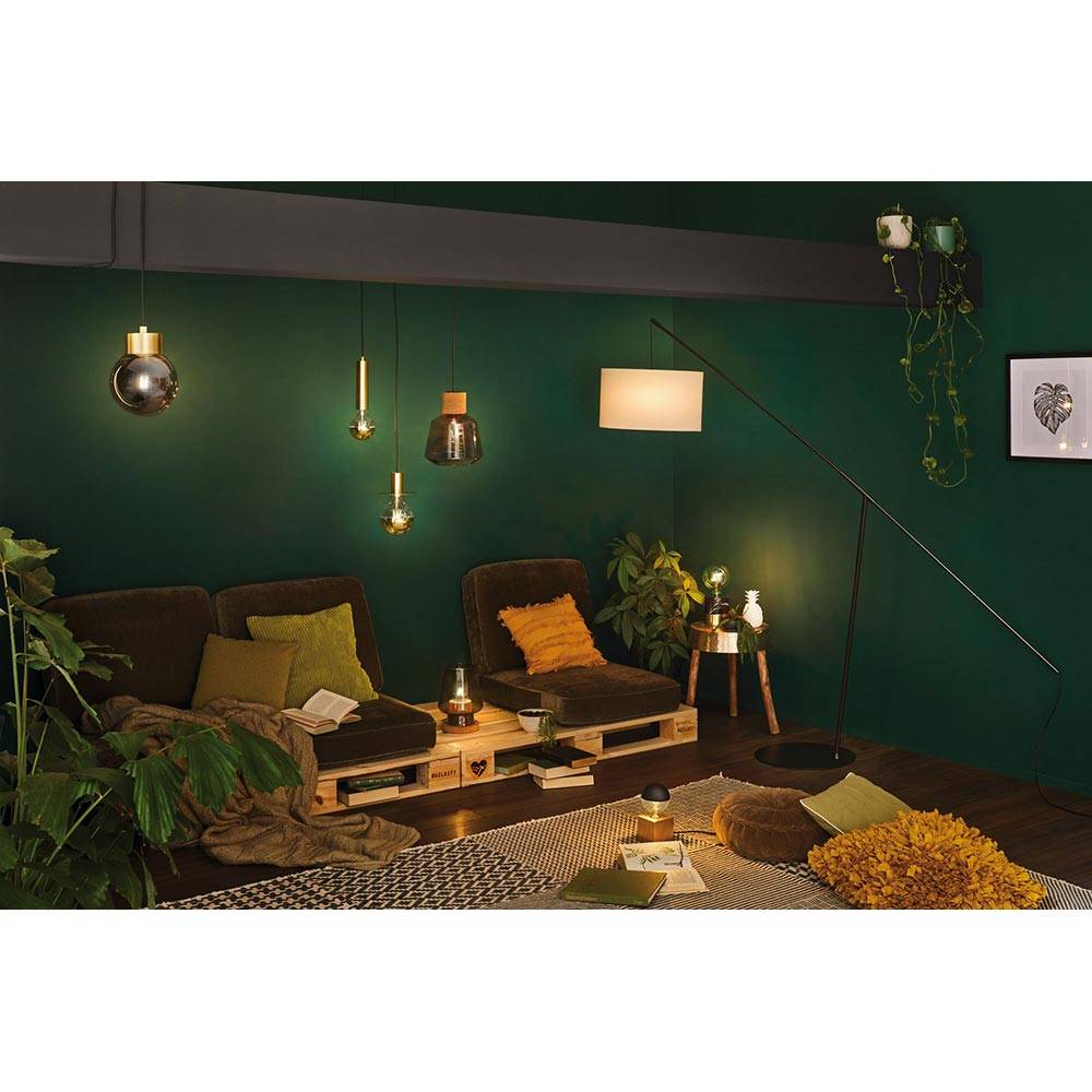 S.Luce E27 6,5W LED Kopfspiegel Schwarz-Matt Dimmbar 2700K Verkauf