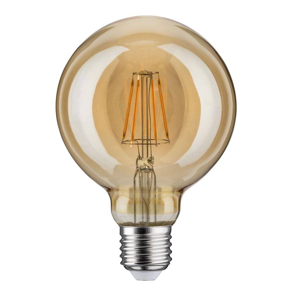 S.Luce E27 6,5W LED Globe Gold Vintage Ø 9,5cm 1700K im Angebot