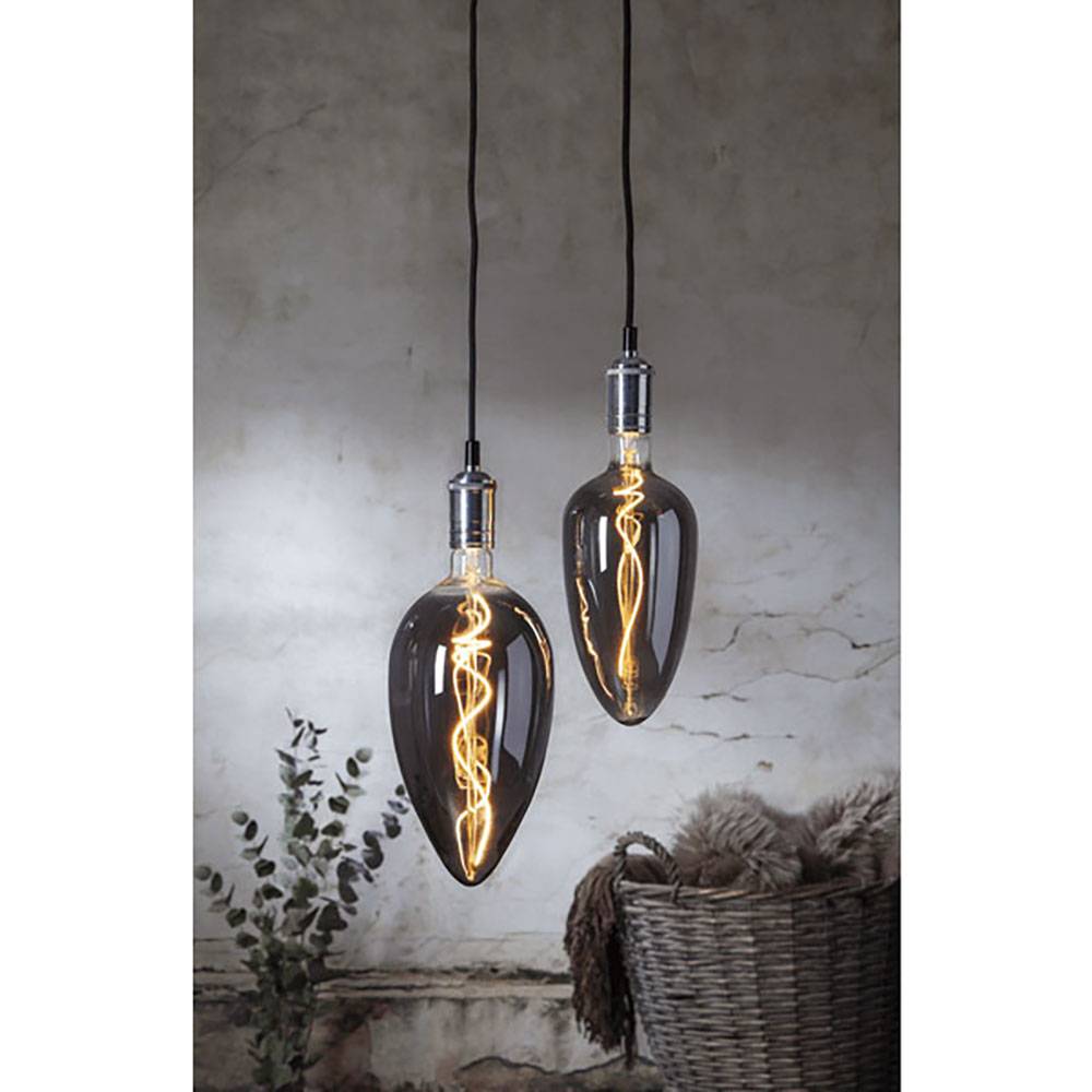S.Luce E27 LED Leuchtmittel XXL Vintage Kerzenform 2200K im Angebot