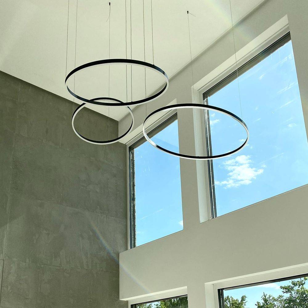 S.Luce s.luce Ring 100 LED Hängelampe Direkt 5m Meist gekauft