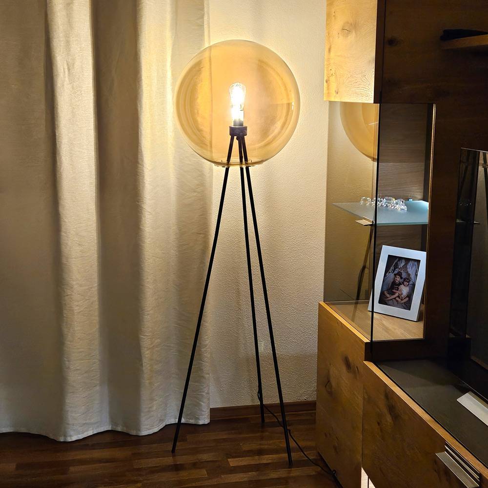 S.Luce s.luce Dreibein-Stehleuchte Orb Tripod 160cm mit Glaskugel Online