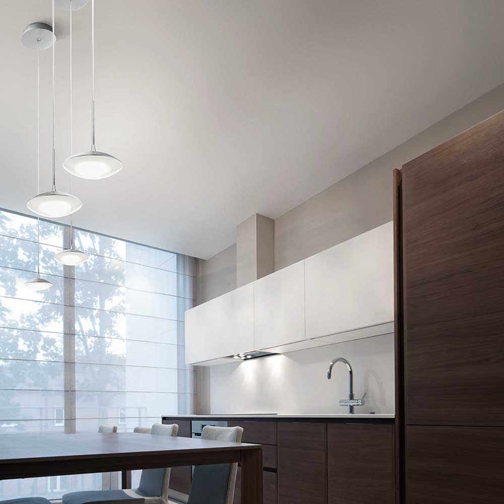 S.Luce Fabas Luce LED Pendelleuchte Hale aus Metall Hotsell