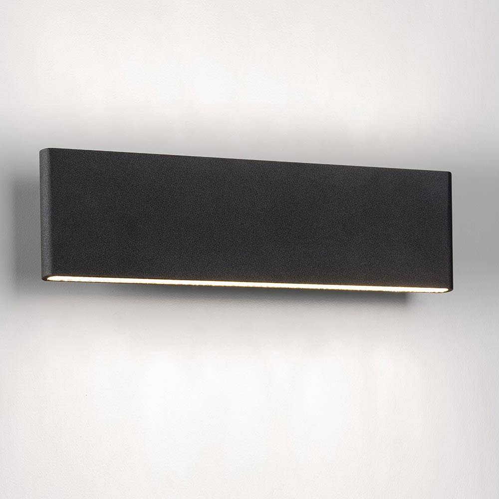 S.Luce Slim LED-Wandleuchte Up&Down 540lm Schwarz eloxiert Verkauf