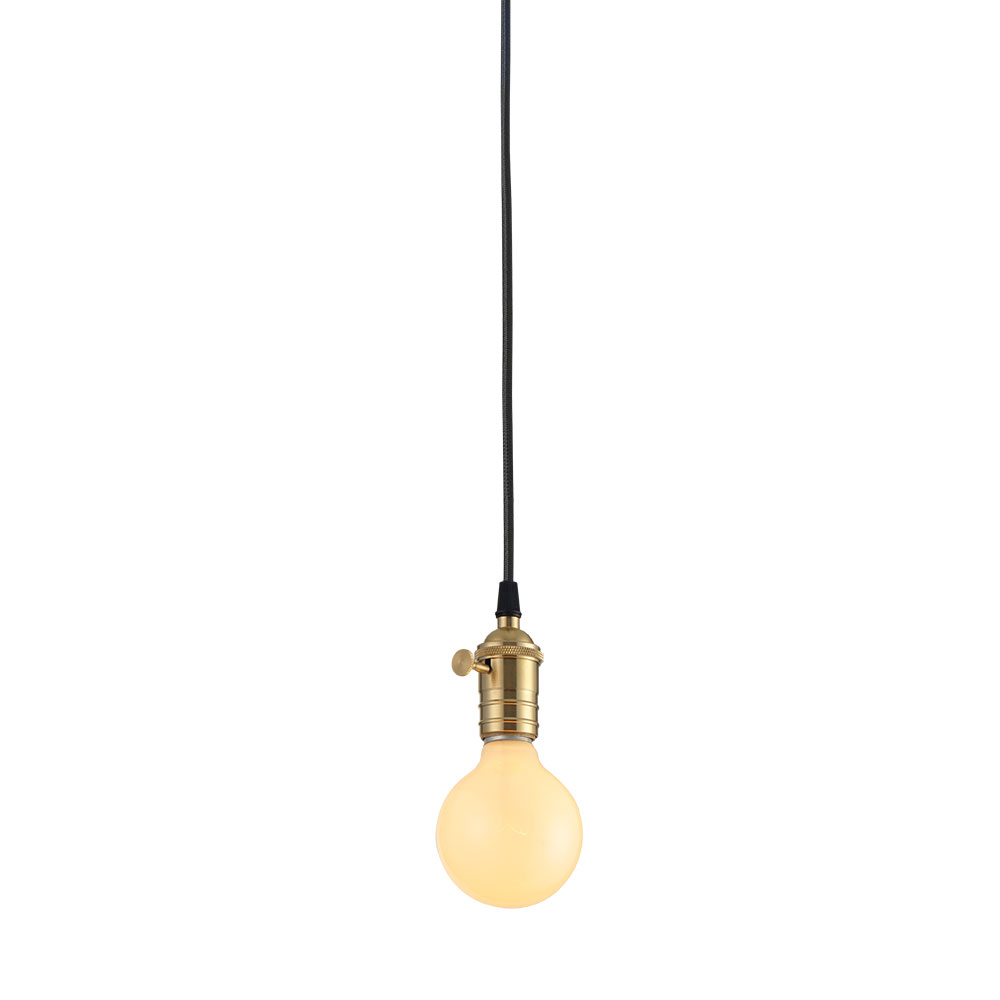 S.Luce s.luce Socket Textilkabel mit Retro-Fassung und Schalter Outlet