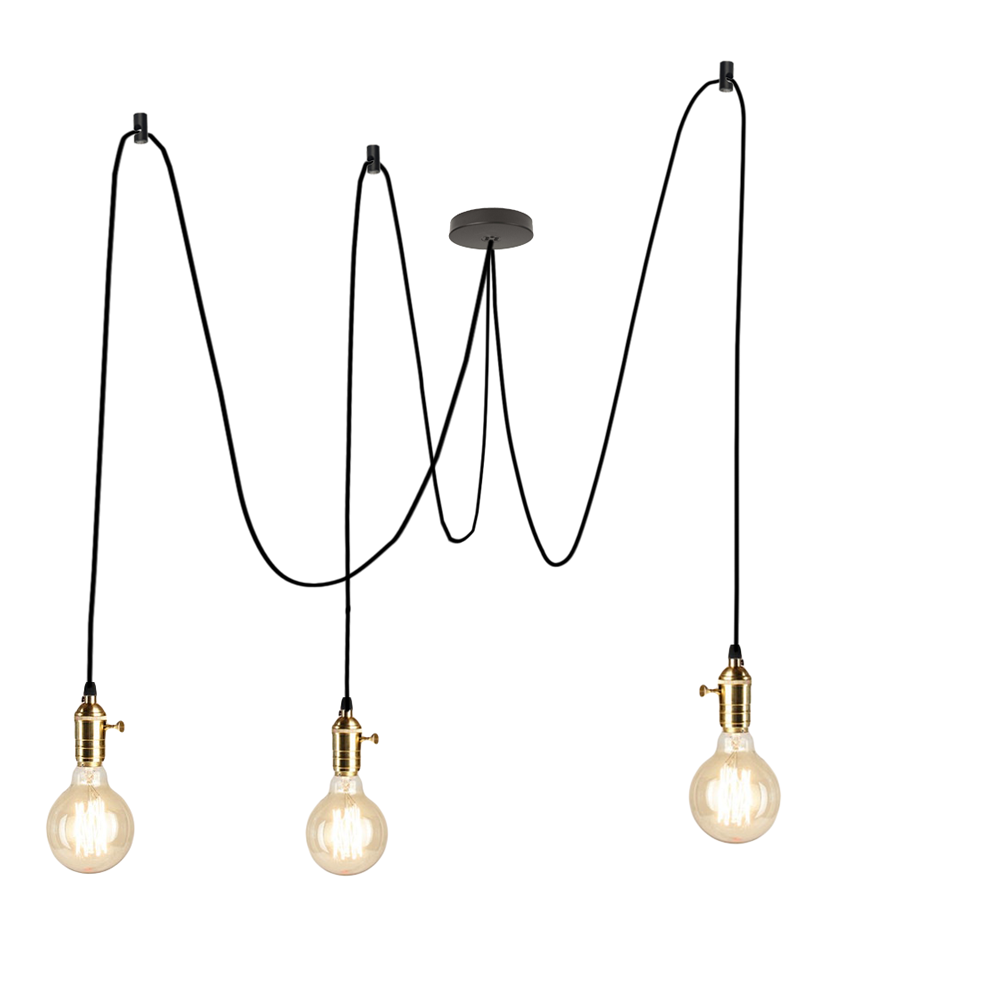 S.Luce s.luce Socket Hängeleuchte Retro 2-6-flammig Modular Riesige Ersparnisse