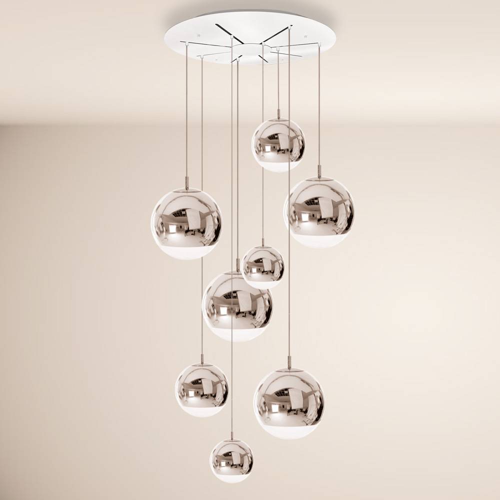 S.Luce s.luce Fairy XL Galerieleuchte 8-flammig mit Modular Baldachin Hotsell