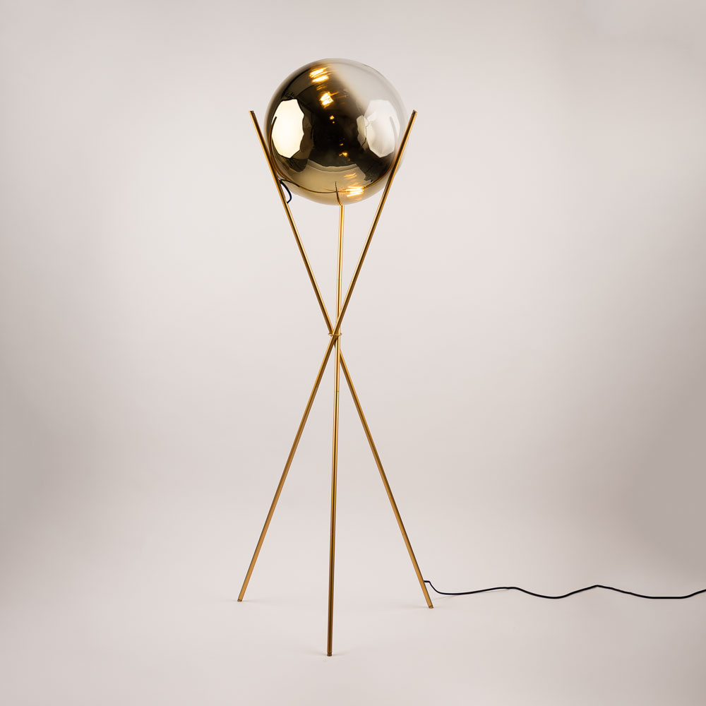 S.Luce s.luce Orb Tripod Glaskugel Stehlampe Dreibein 160cm Letzte 3 Tage