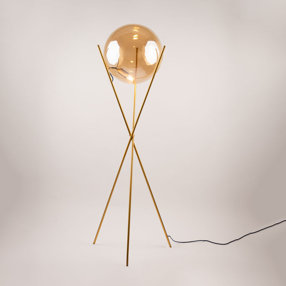 S.Luce s.luce Orb Tripod Glaskugel Stehlampe Dreibein 160cm Letzte 3 Tage