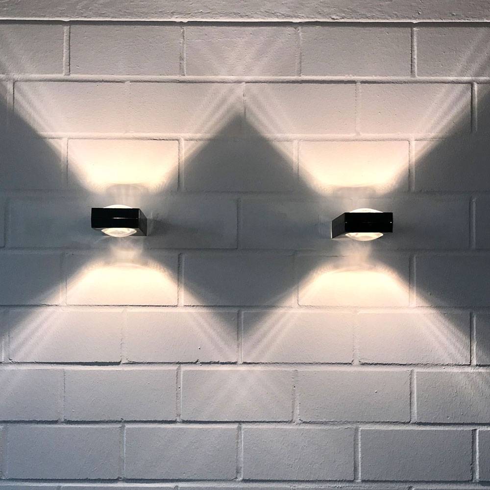 S.Luce s.luce Beam X moderne Wandleuchte Up & Down eckig JETZT KAUFEN