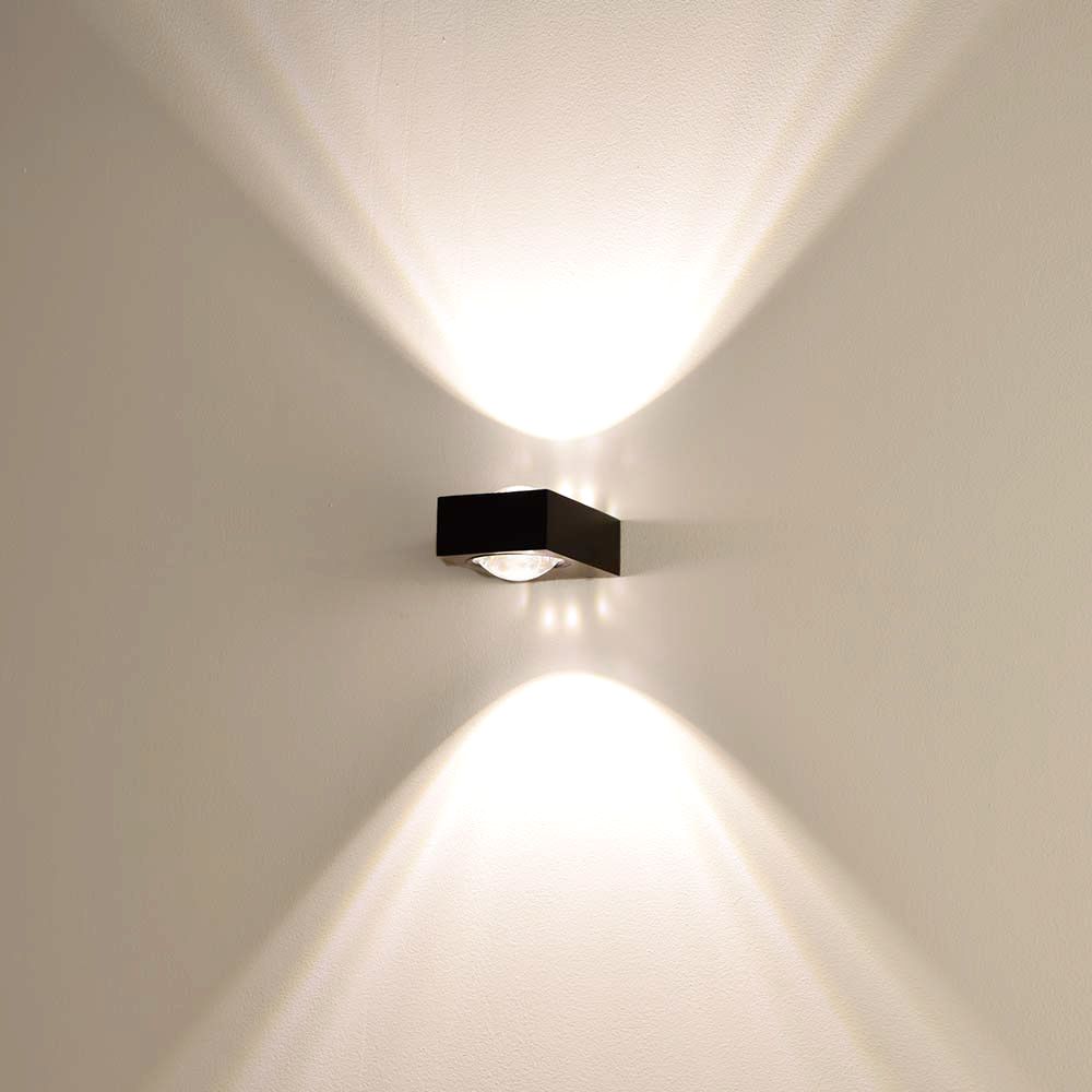 S.Luce s.luce Beam X moderne Wandleuchte Up & Down eckig JETZT KAUFEN