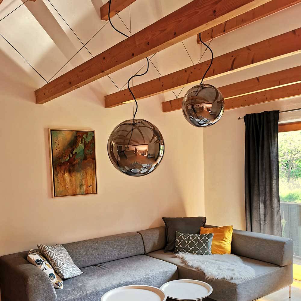 S.Luce s.luce Sphere Galerieleuchte Glaskugel 5m Abhängung Neueste Stile