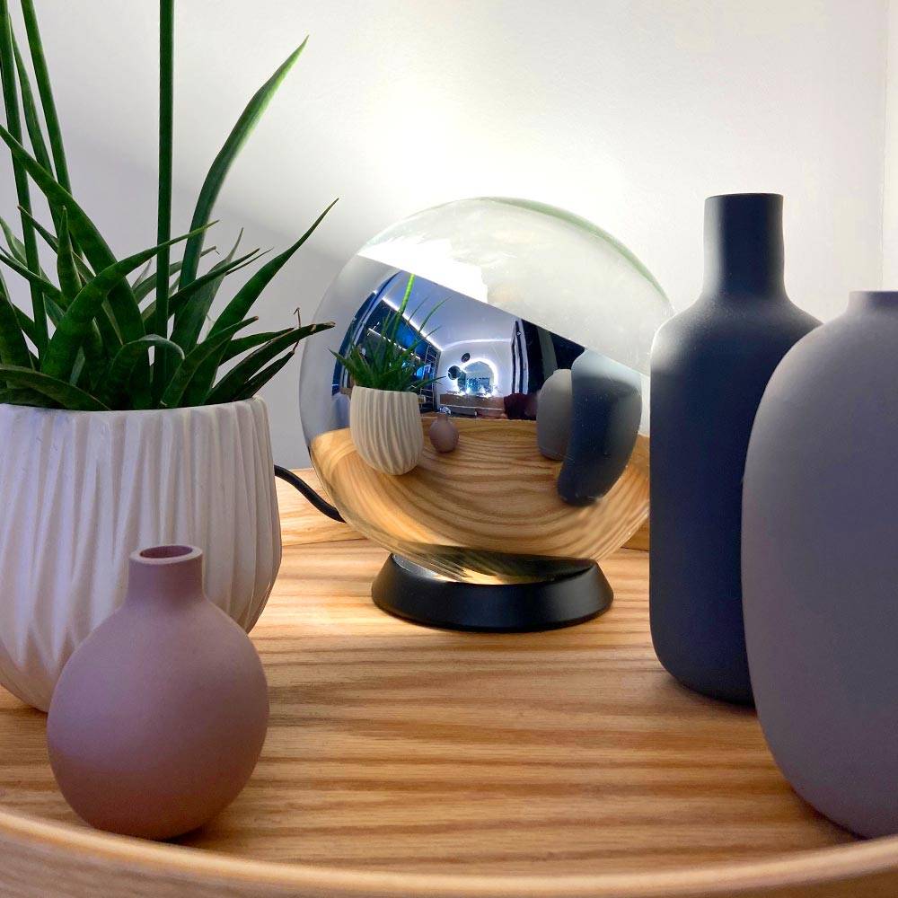 S.Luce s.luce Orb Glaskugel Tischlampe Letzte 2 Tage