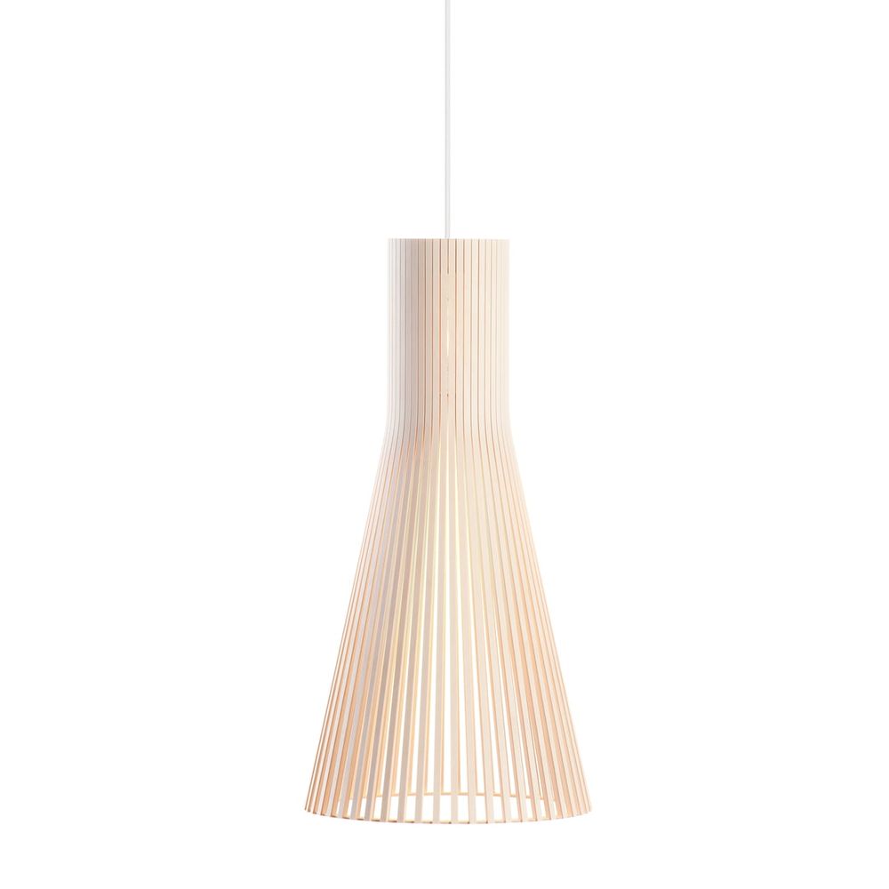 S.Luce Pendelleuchte Secto 4200 aus Holz Ø 30cm Super Rabatt