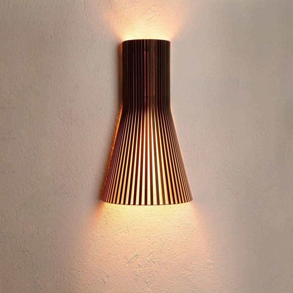 S.Luce Wandleuchte Secto 4230 aus Holz 60cm 50% Rabatt mit kostenlosem Versand