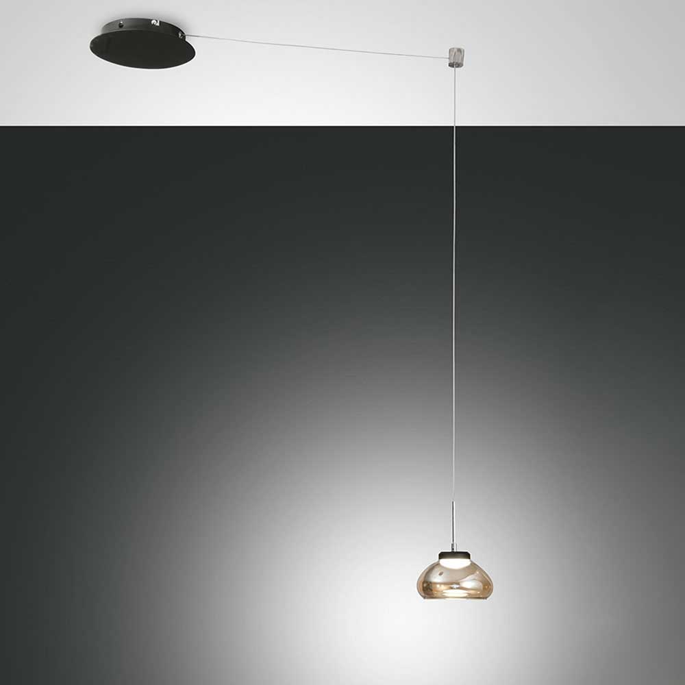 S.Luce Fabas Luce Arabella LED Pendellampe Glas Begrenzt auf 3 Tage