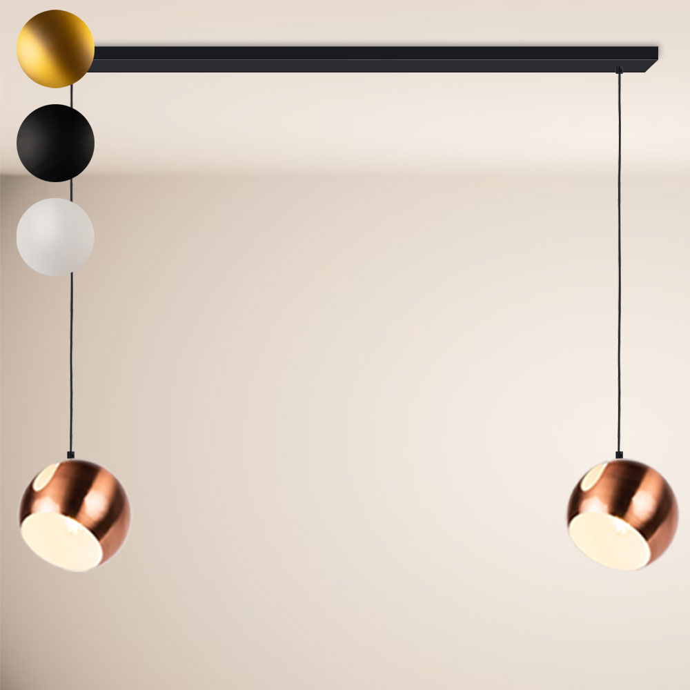 S.Luce s.luce Ball Esstisch-Pendelleuchte 2 bis 5-flammig Balken Outlet
