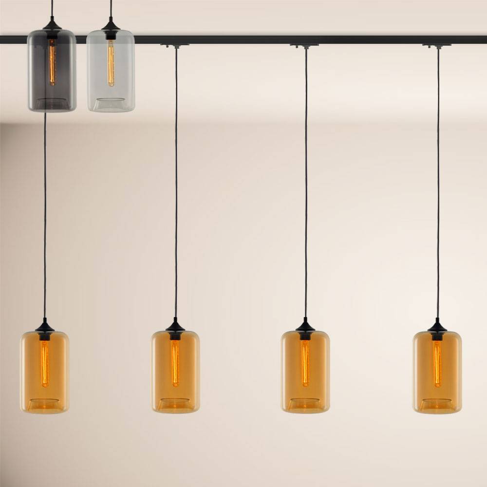 S.Luce s.luce Cruet Esstisch-Hängeleuchte 1-Phasen-Schiene 200cm Sonderangebot
