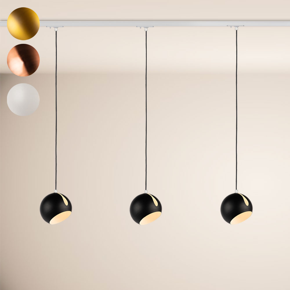 S.Luce s.luce Ball Esstisch-Hängeleuchte 1-Phasen-Schiene 200cm Flash Sale