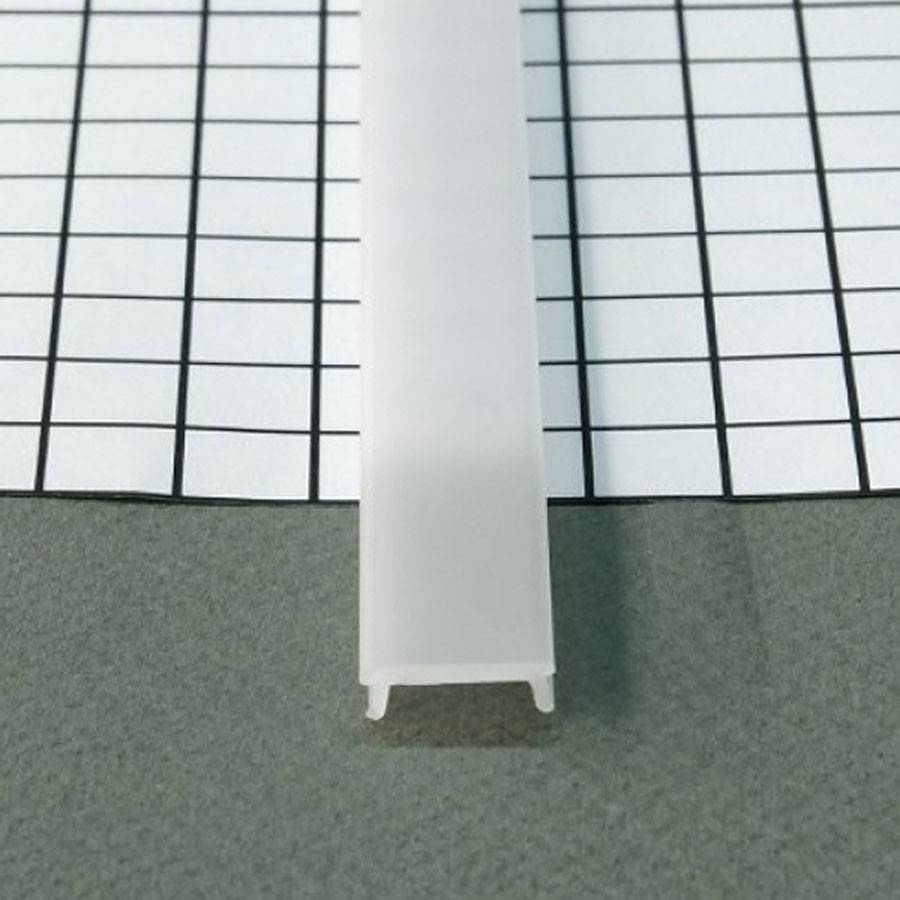 S.Luce Abdeckung eckig 200cm Typ F Opalweiss Letzter Tag