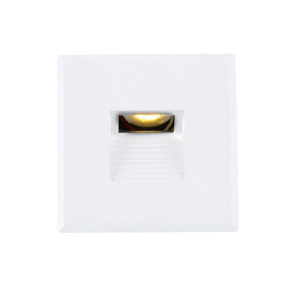 S.Luce Abdeckung Sys-Wall 68 für LED-Wandeinbaustrahler Eckig 3 Kostenloser Versand
