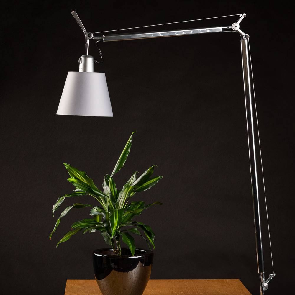 S.Luce Artemide Tolomeo Basculante Body Körper Ø 18cm Satin Limitierter Zeitrabatt